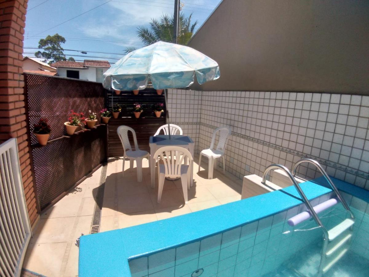 Sobrado Com Piscina Em Condomino Fechado A 150 M Da Praia Caraguatatuba Extérieur photo